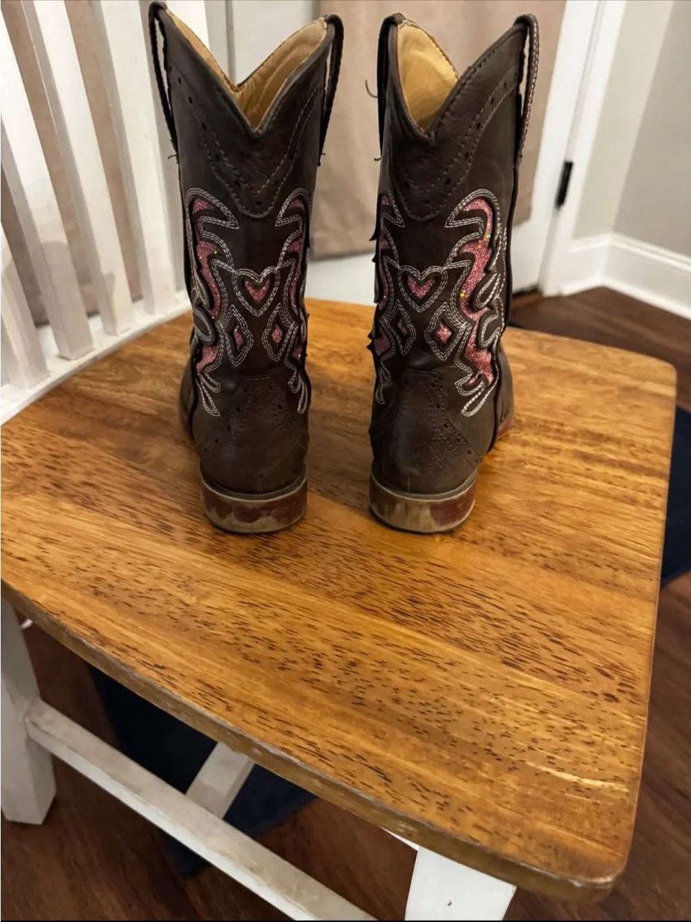 Roper Tan and Brown Kids' Western Boot